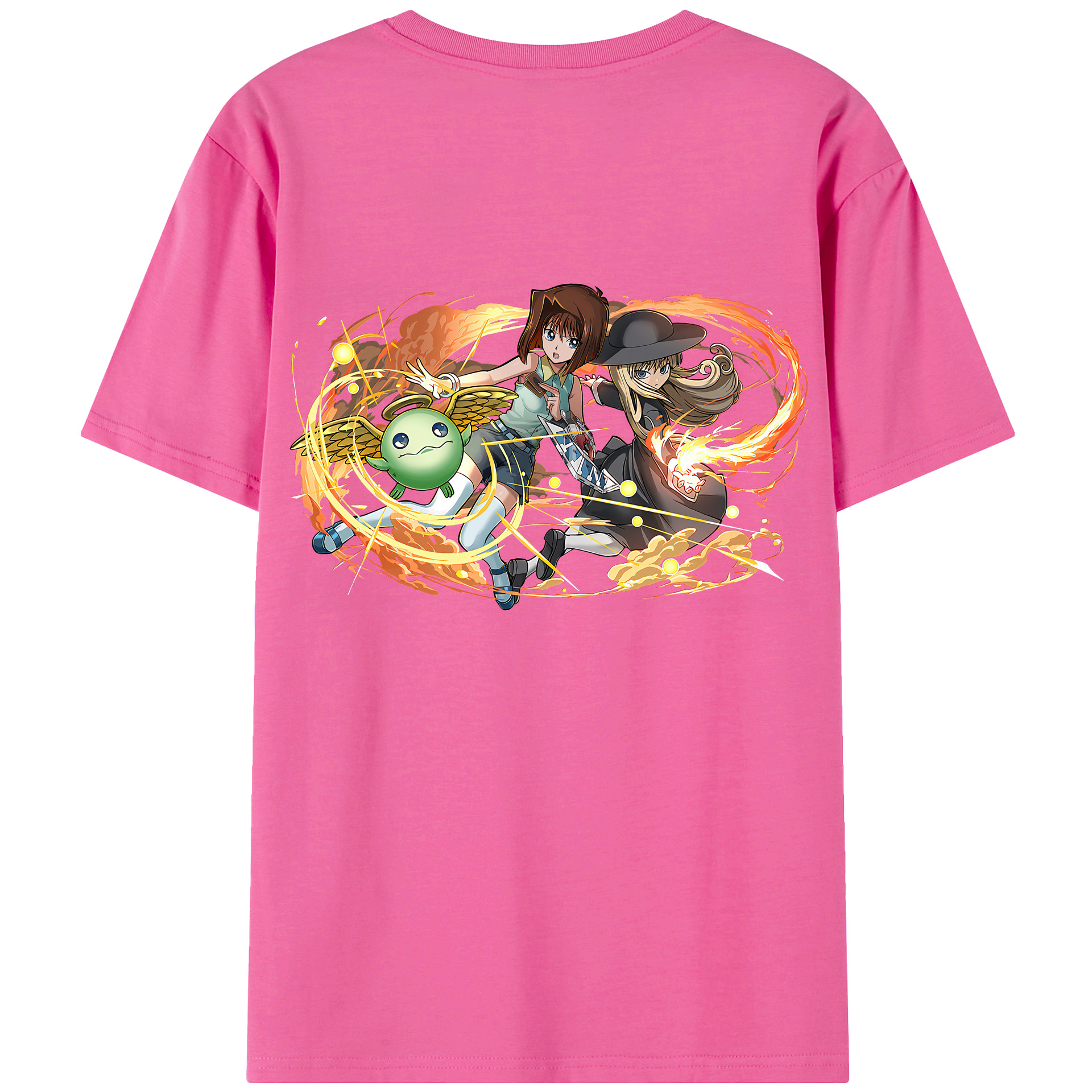 （画像用） 遊☆戯☆王 Yu-Gi-Oh! レディース半袖Tシャツ(バックプリント)